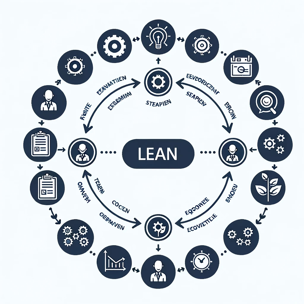 grafico del processo lean QuantumNet