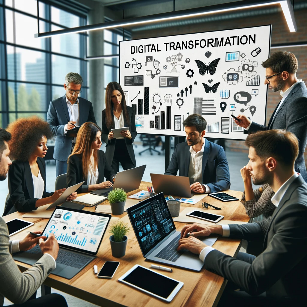 team che lavora sulla digital transformation QuantumNet