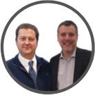 Leonardo D'Urso con Gianluca Tiberio QuantumNet