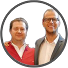Alessandro Rimassa con Gianluca Tiberio QuantumNet